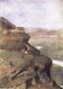 Edgar Degas Landscape with Rocky Cliffs china oil painting reproduction